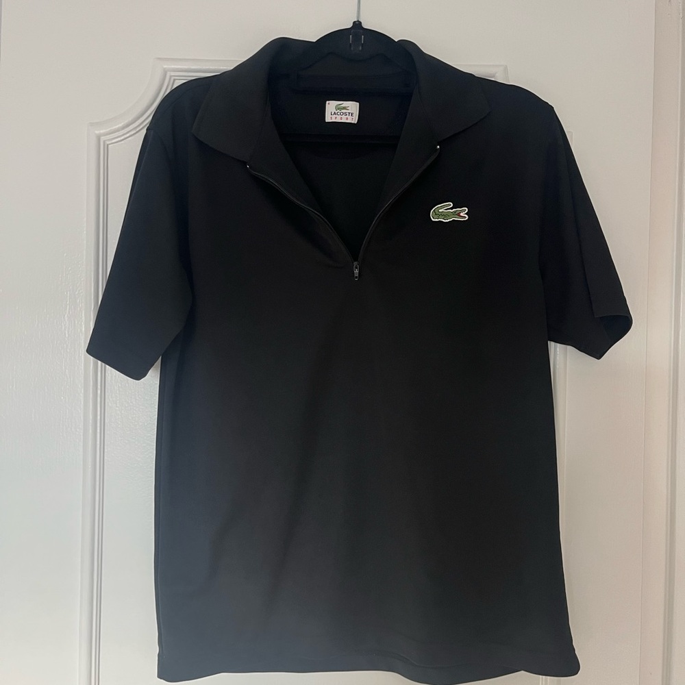 Lacoste Men's Polo Shirt in Black